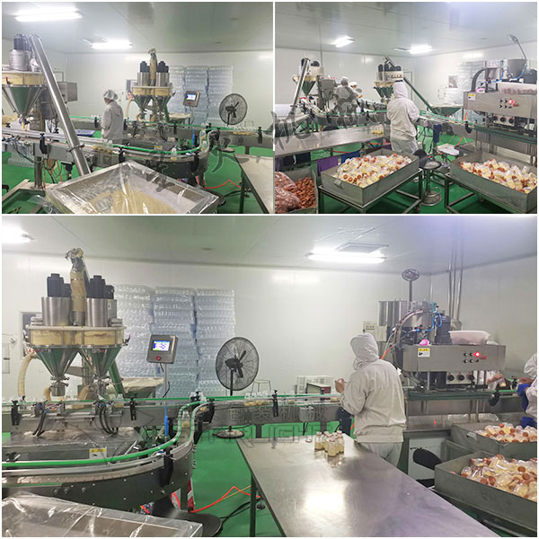 五谷代餐粉自動灌裝機(jī)客戶案例